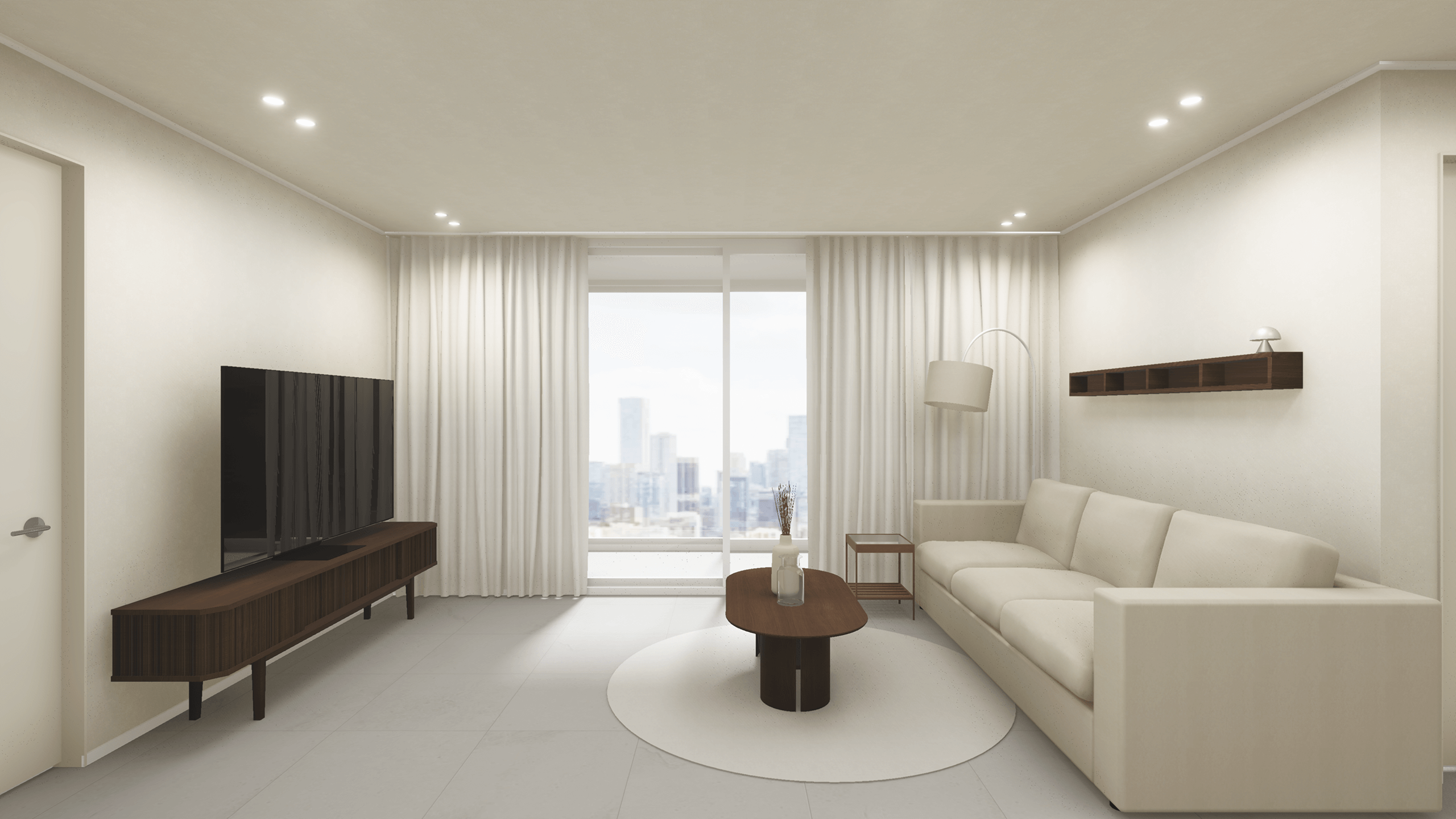 내추럴한 우드톤 인테리어