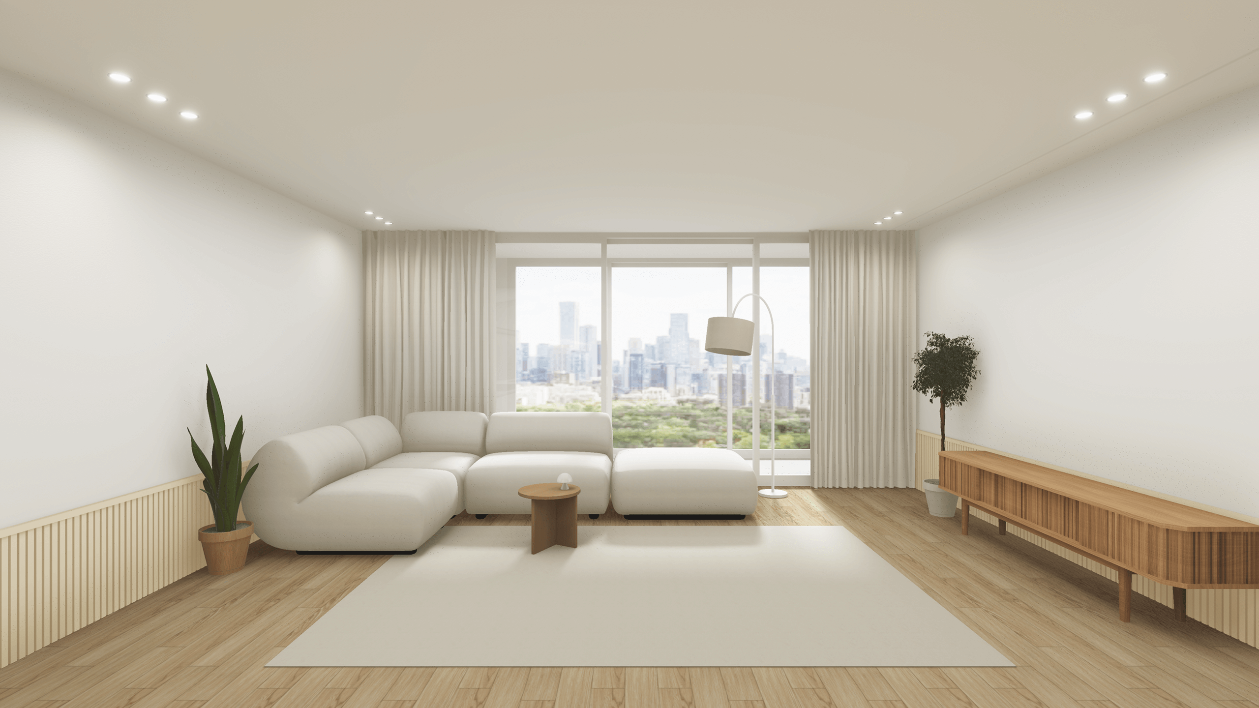 귀여운 버터색 인테리어