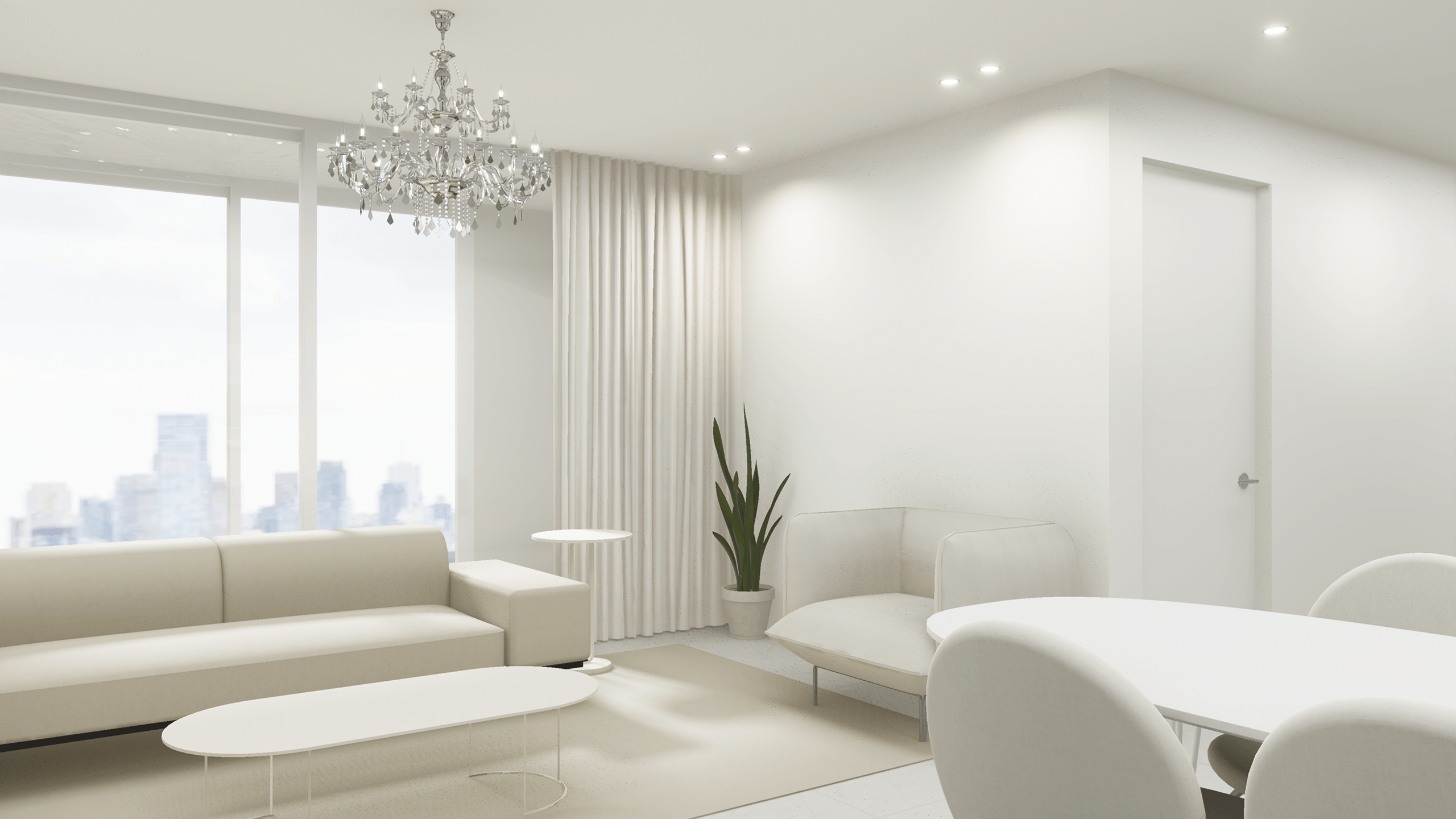 우아한 화이트톤