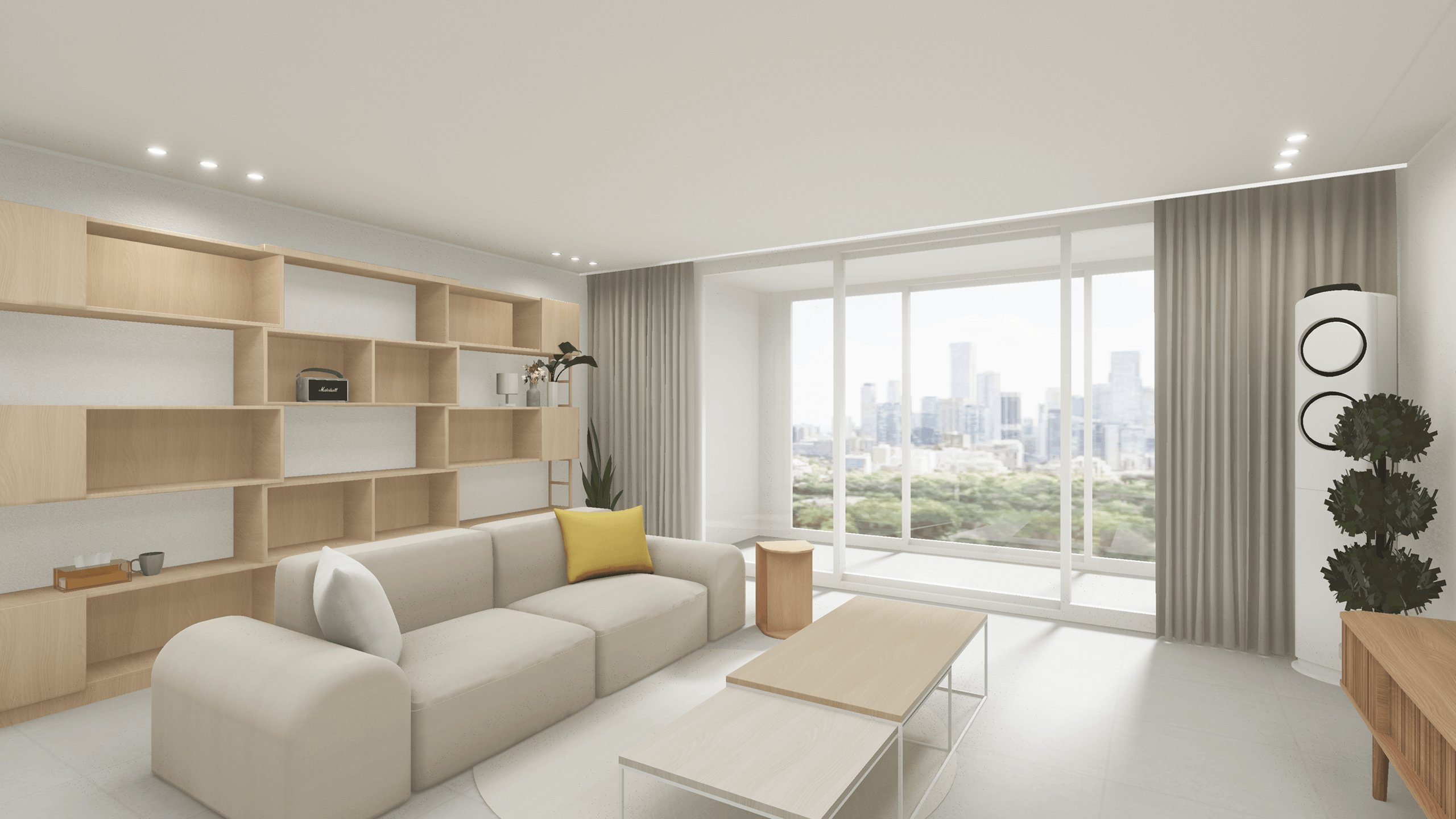 따뜻한 햇살 가득한 집