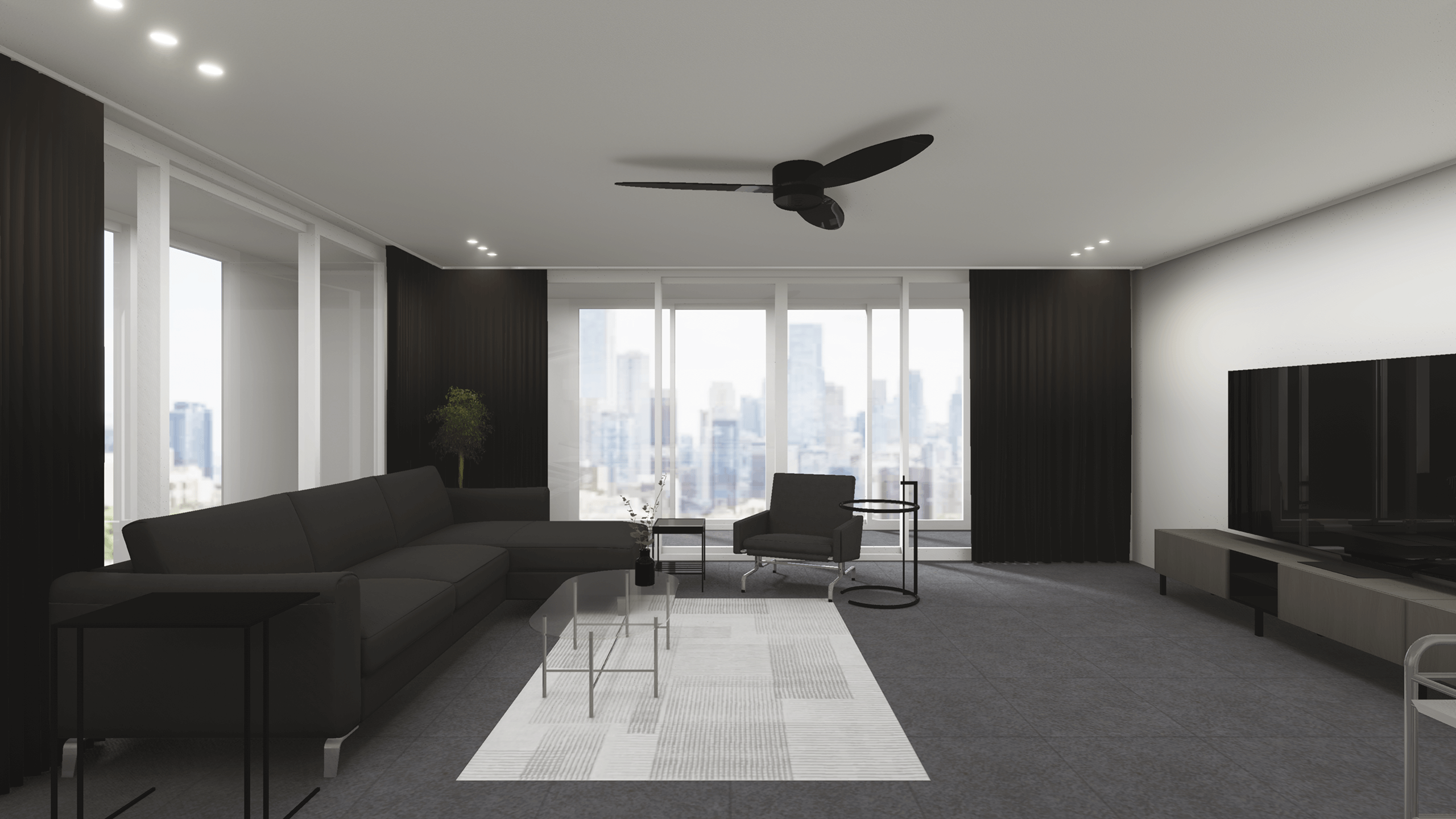 모노블랙 인테리어