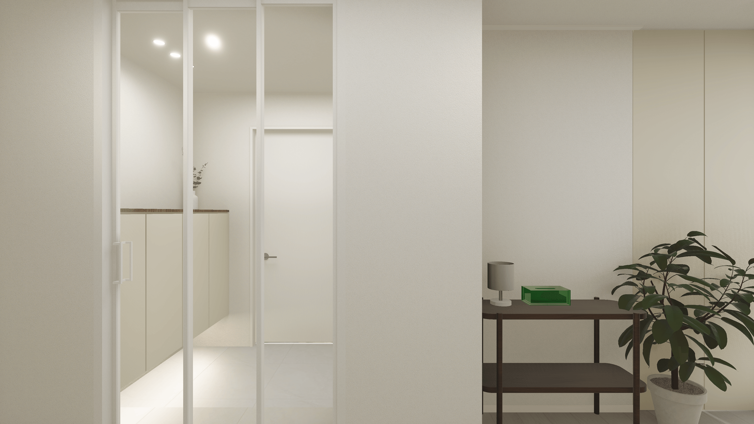 정제된 무드 속 은은한 따뜻함