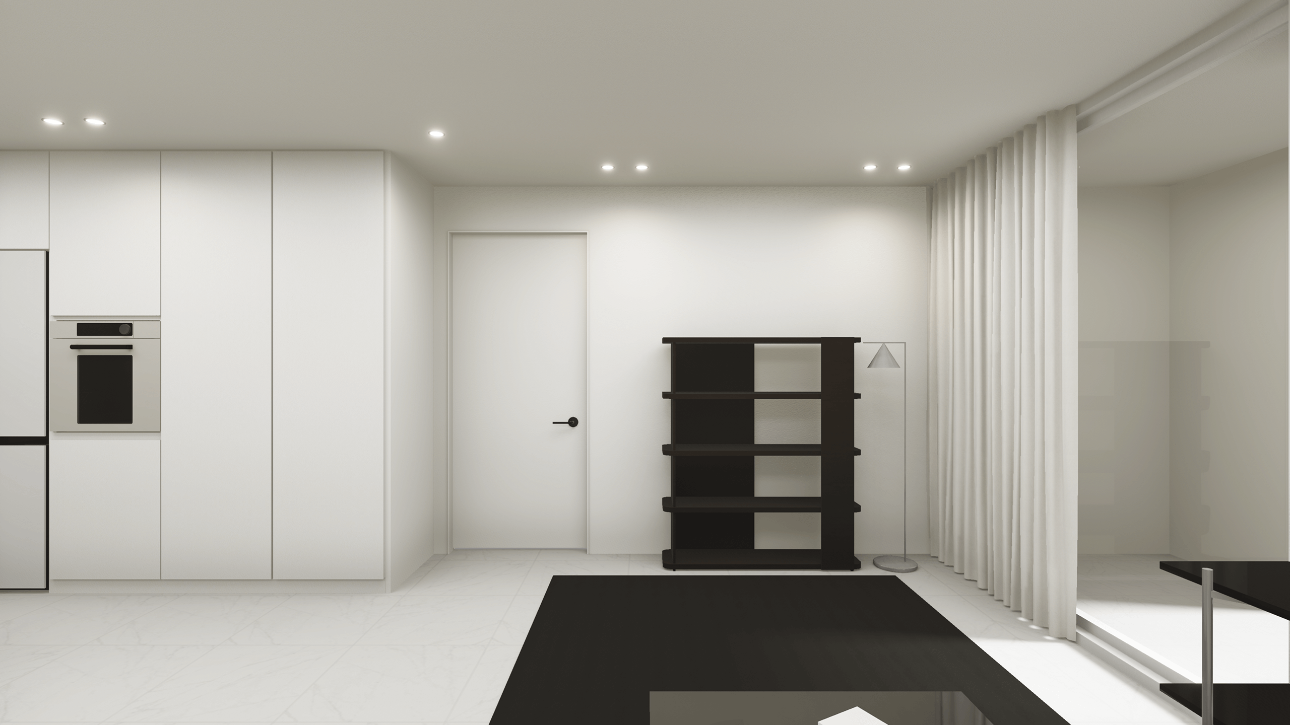 잔잔하게 깔린 화이트 무드