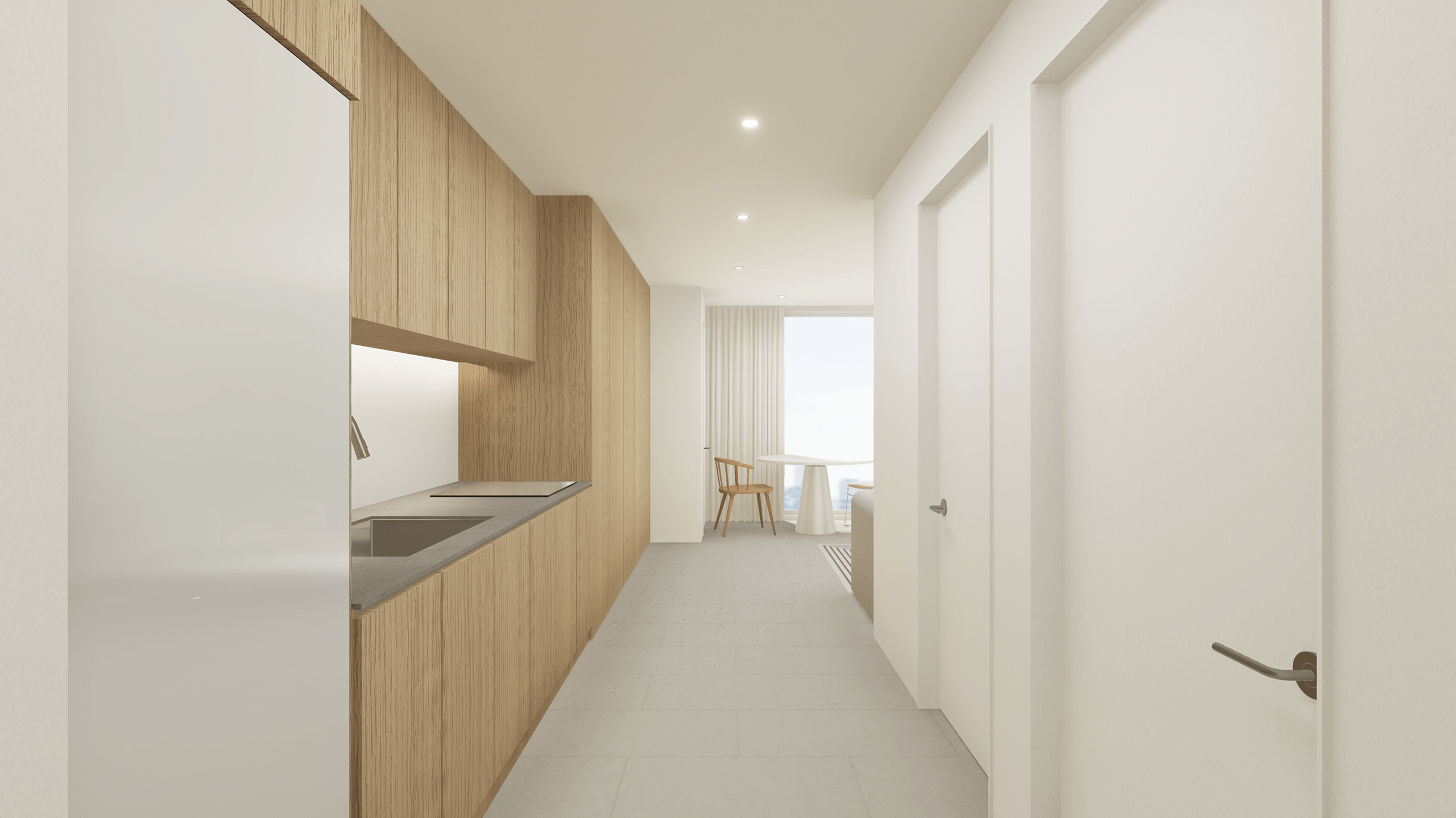 햇살에 물든 우드톤 무드