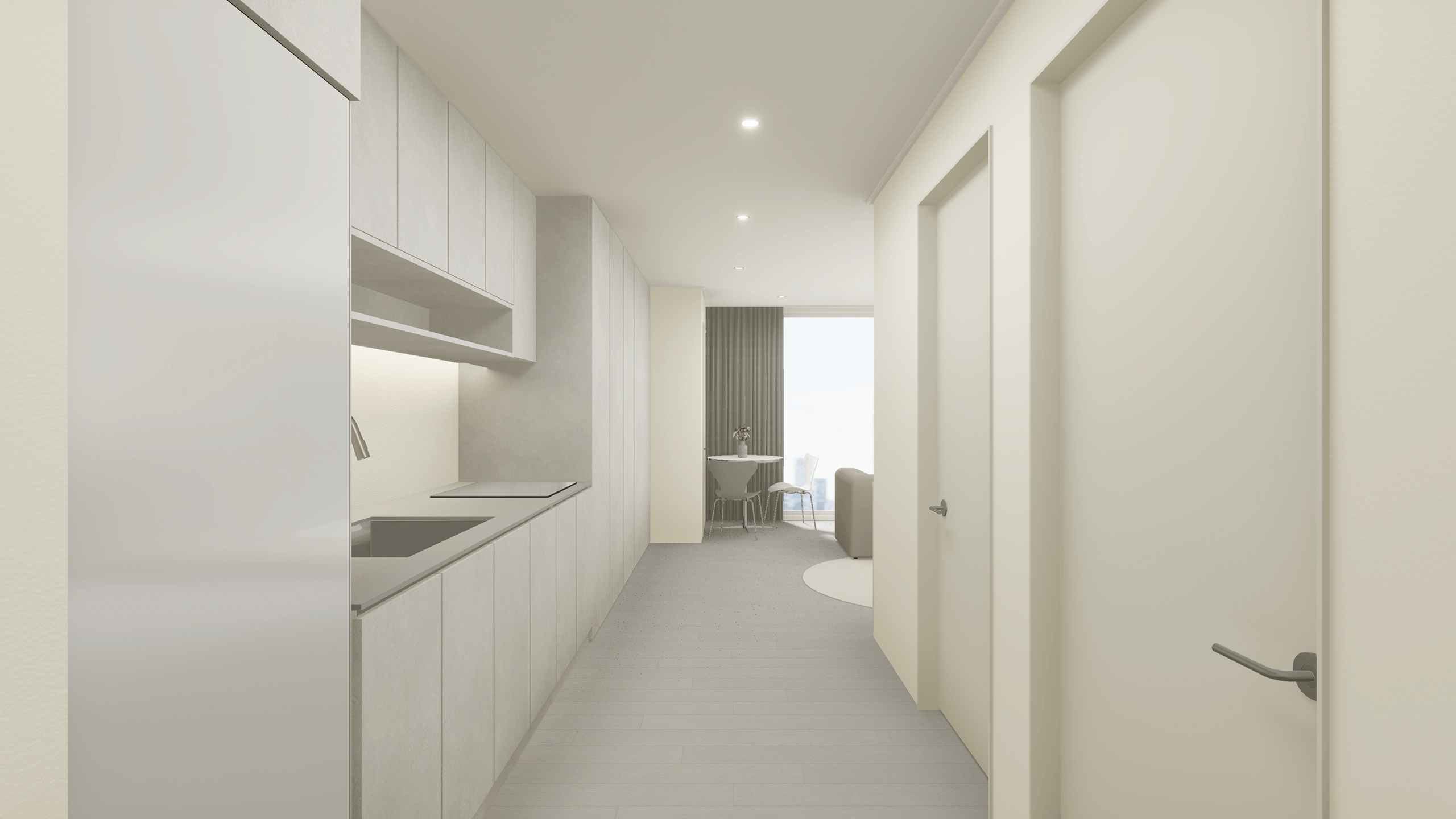 크림&그레이 인테리어