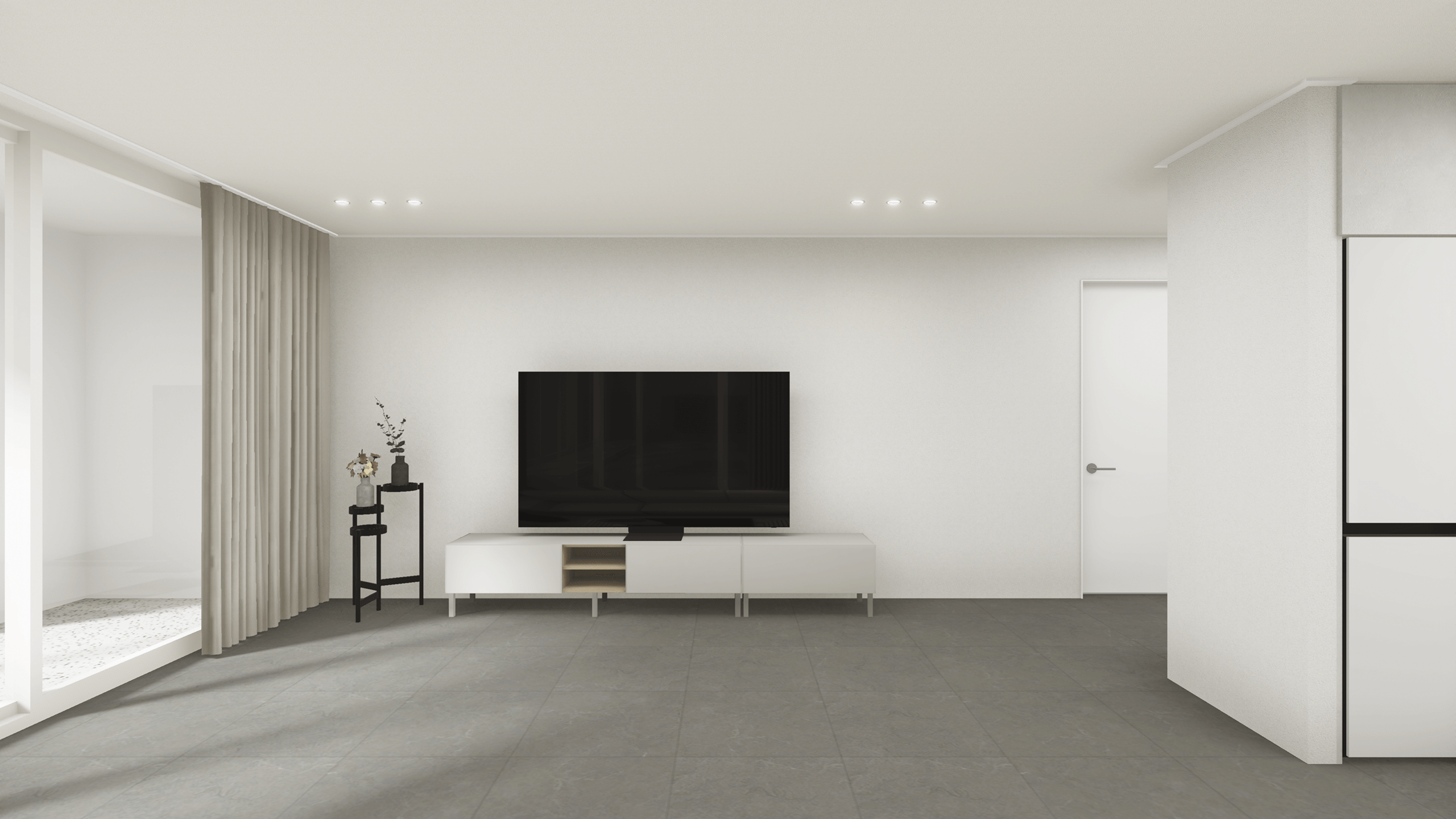 화이트&블랙 모던 인테리어