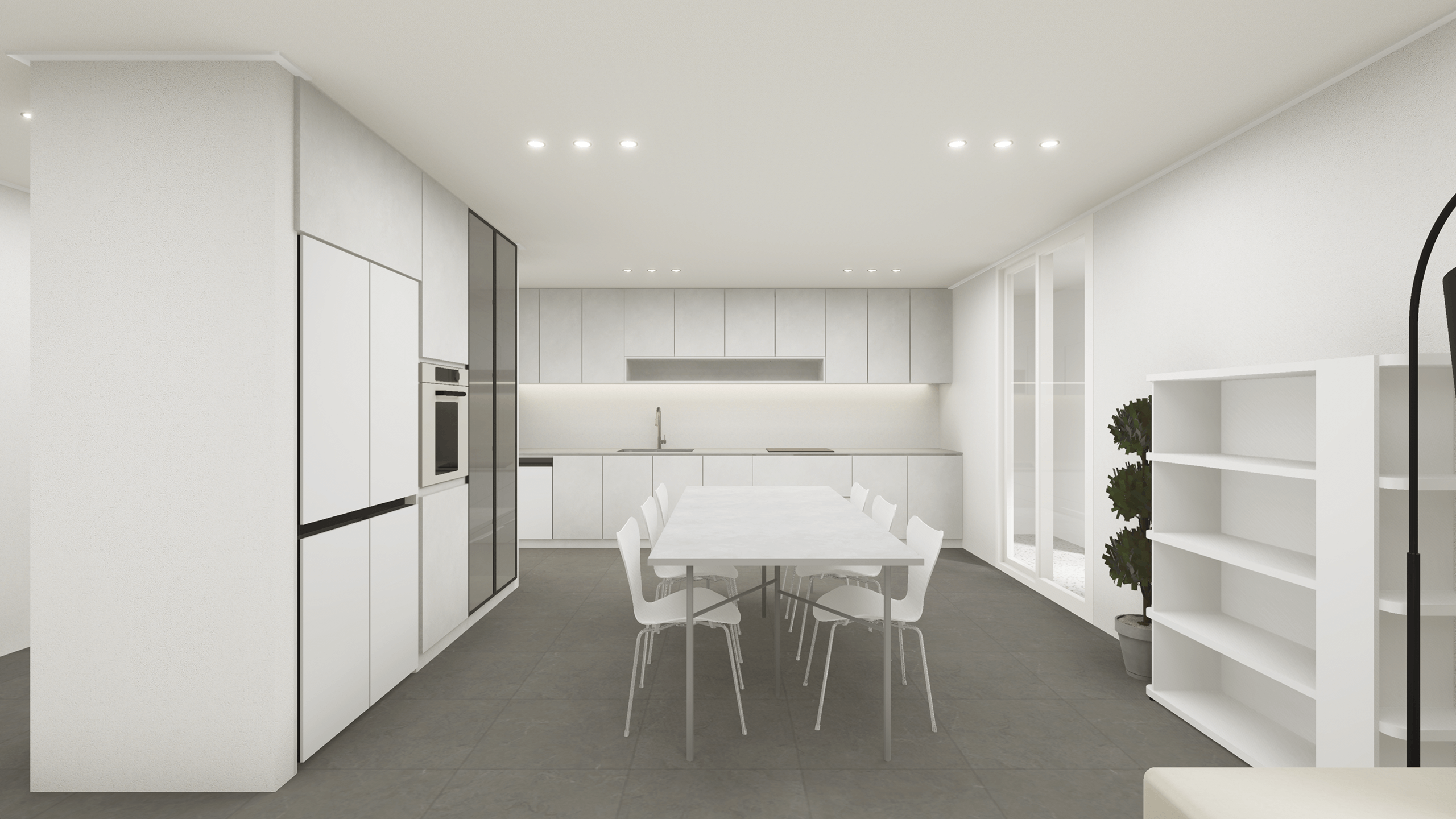 화이트&블랙 모던 인테리어