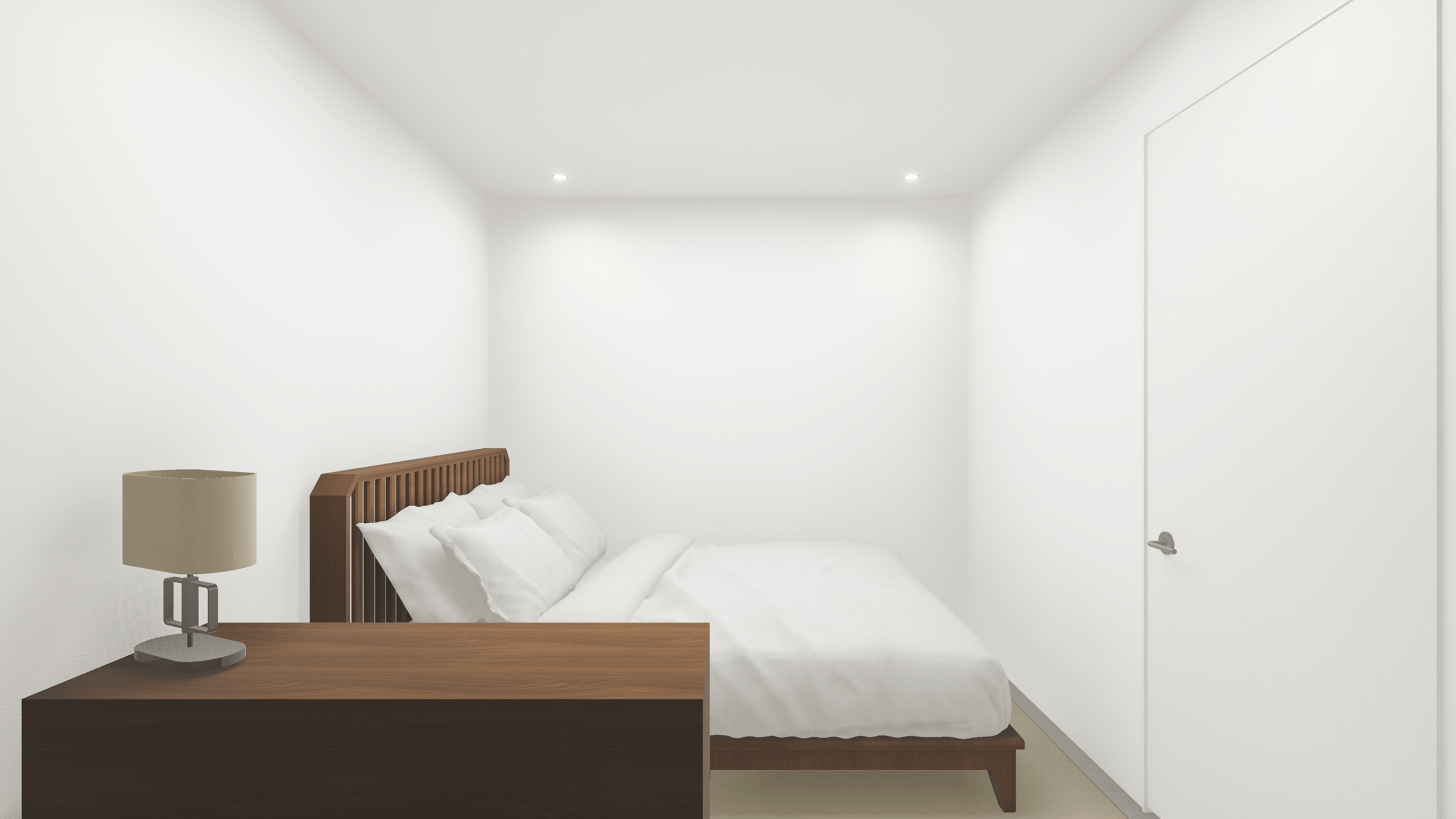 화이트&우드 미니멀 하우스