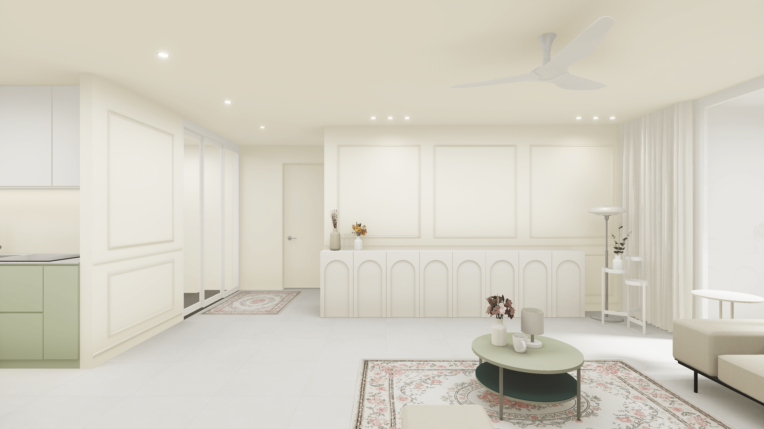 연그린 한스푼 클래식 인테리어