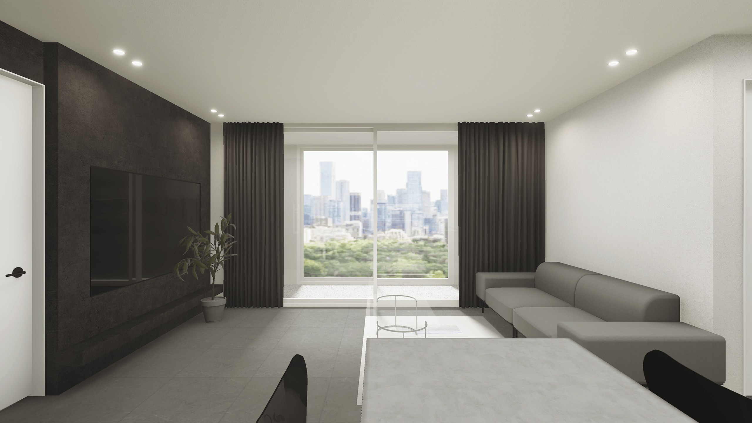 차분한 컬러의 조화