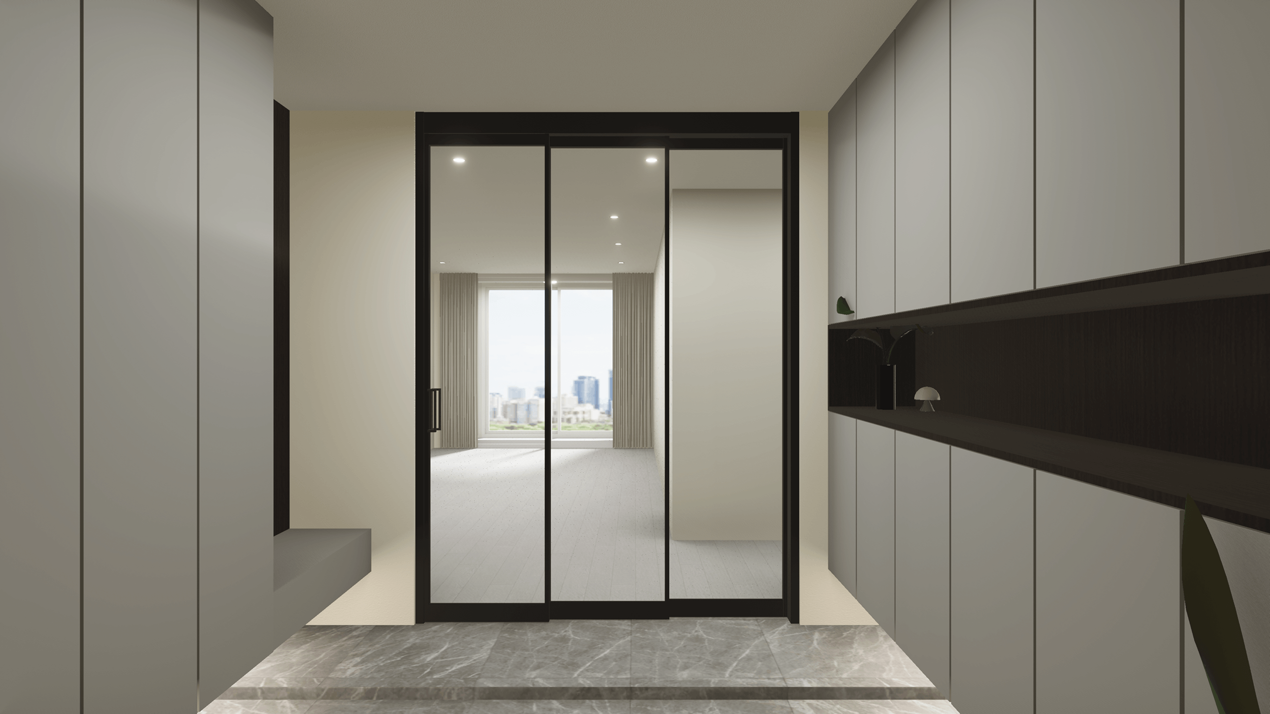 선이 만든 단정함