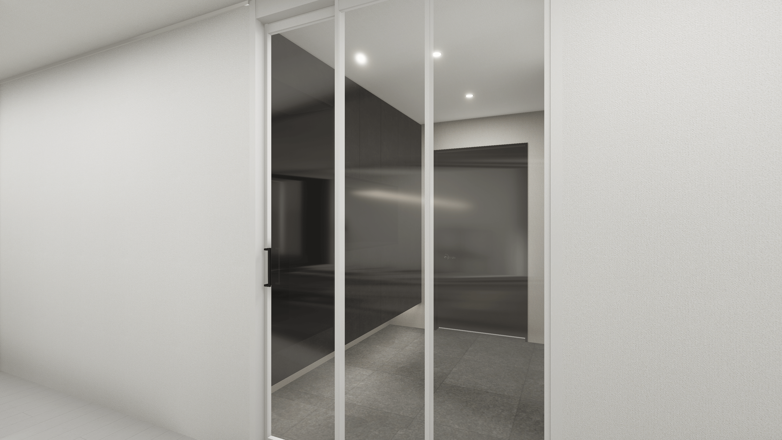 화이트와 우드의 깔끔한 균형