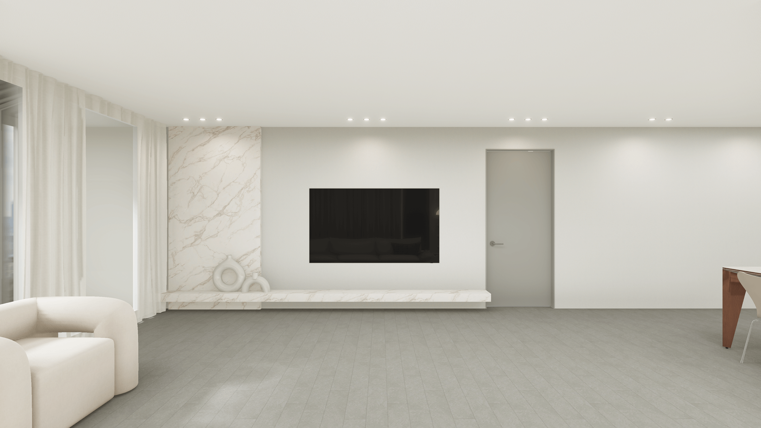 화이트톤 따뜻한 인테리어