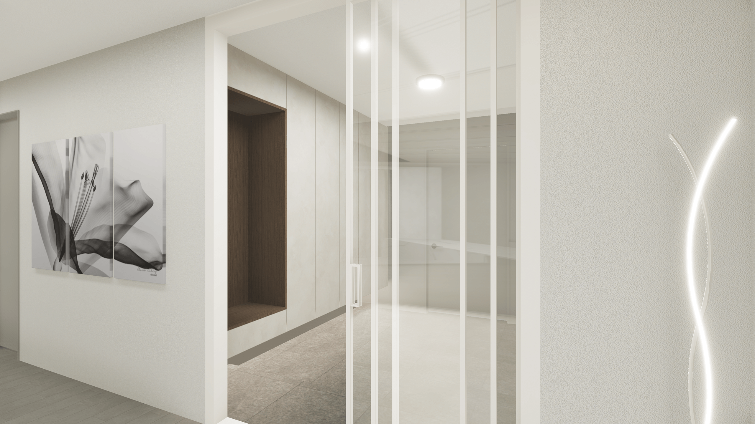 화이트톤 따뜻한 인테리어